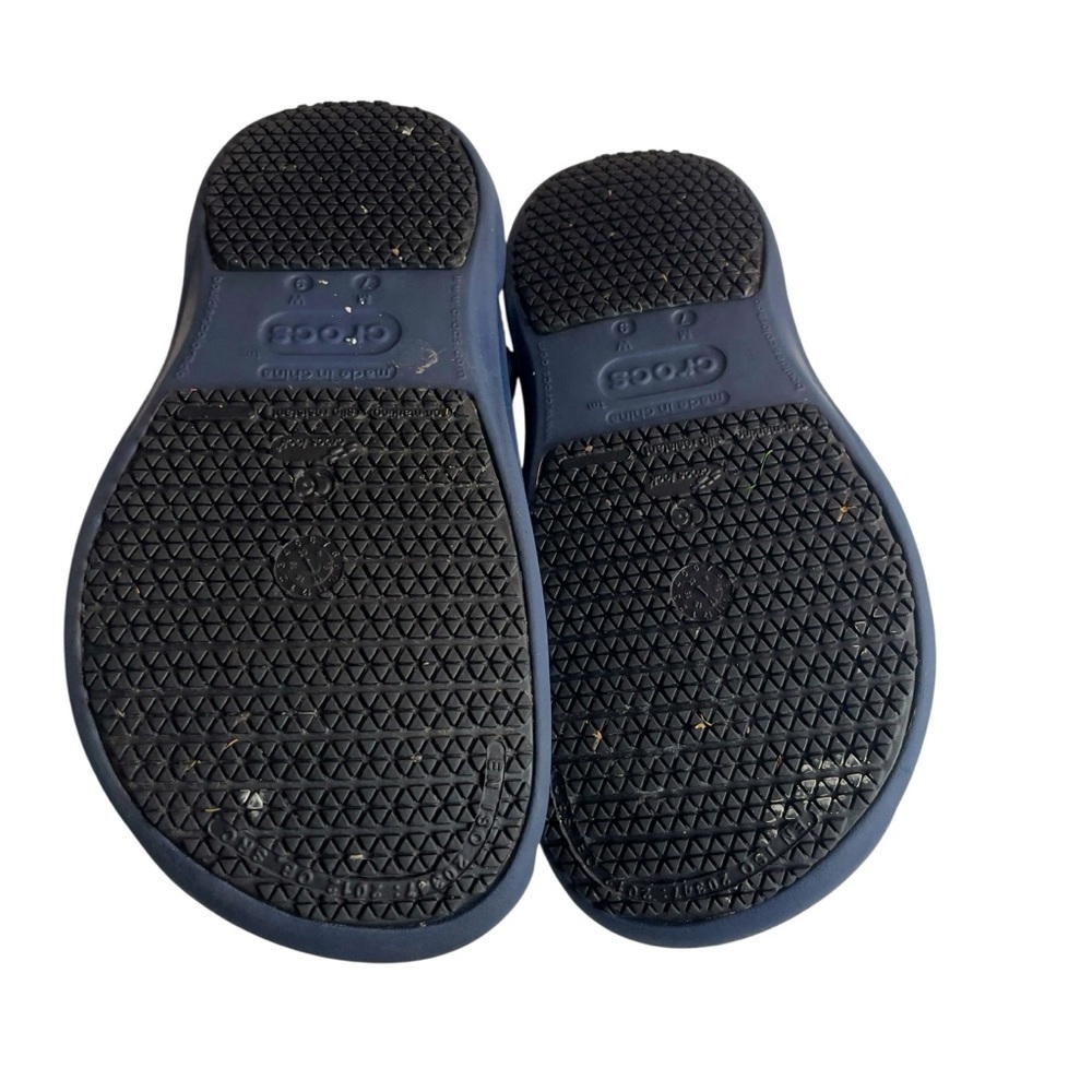 Unisex Crocs Closed Toe Work Clog Blue Mens 7 Womens 9 Slip on - Picture 7 of 9